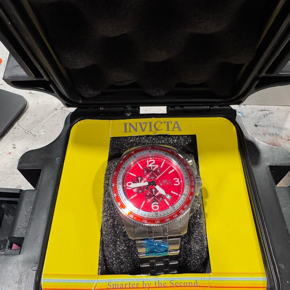 Invicta Specialty Aviator 13963 Men’s Quartz Watch – New w/ Tags – Impact Case - Picture 6 of 7